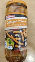 Mängden socker i Geflügel Wiener