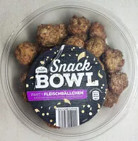 Mängden socker i Snack Bowl - Party-Fleischbällchen