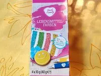 Mängden socker i Lebensmittelfarben