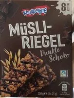 Mängden socker i Müsliriegel - Dunkle Schoko