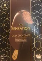 Mängden socker i Sensation Dark Chocolate