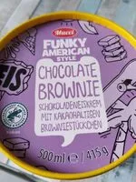 Mängden socker i Funky American Ice Cream - Chocolate Brownie