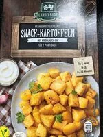 Mängden socker i Snack-Kartoffeln mit Knoblauch-Dip