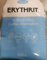Mängden socker i Erythrit