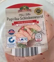 Mängden socker i Mini-Teller - Paprika-Schinkenwurst