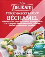 Mängden socker i Feinschmecker Sauce Béchamel