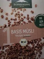 Mängden socker i Basis Müsli Knusper Schoko