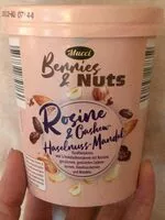 Mängden socker i Berries & Nuts