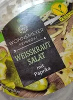 Mängden socker i Weisskrautsalat mit Paprika