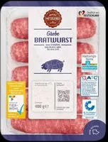 Mängden socker i ALDI MEINE METZGEREI Grobe Bratwurst Frisch; vom Schwein; zum Braten oder für den Grill Aus der Frischetruhe 2.99 400-g-Packung kg = 7.48