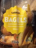 Mängden socker i Bagels Amerikanischer Art Sesam