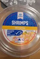 Mängden socker i Shrimps mit Früchten
