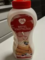 Mängden socker i Waffel Schüttelteig