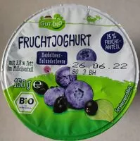 Mängden socker i Bio-Fruchtjoghurt - Heidelbeer-Holunderbeere