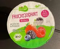 Mängden socker i Bio-Fruchtjoghurt - Waldbeere