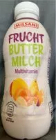 Mängden socker i Fruchtbuttermilch - Multivitamin