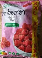 Mängden socker i Himbeeren tiefgefroren