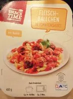 Mängden socker i Fleischbällchen in Tomatensoße