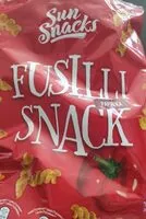 Mängden socker i Fusilli snack