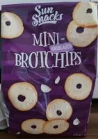 Mängden socker i Mini-Brotchips - Knoblauch