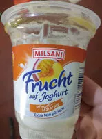 Mängden socker i Frucht auf Joghurt Pfirsich-Maracuja