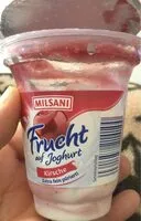 Mängden socker i Frucht auf Joghurt Kirsche