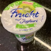 Mängden socker i Frucht auf Joghurt
