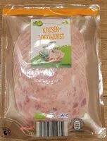 Mängden socker i Bio-Kaiserjagdwurst