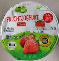 Mängden socker i Bio-Fruchtjoghurt - Erdbeere