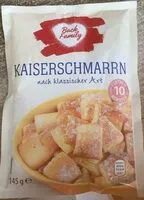 Mängden socker i Kaiserschmarrn