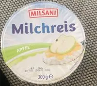 Mängden socker i Milchreis milana