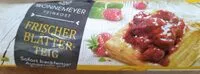 Mängden socker i Frischer Blätterteig TK