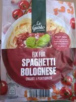 Mängden socker i Fix für Spaghetti Bolognese