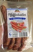 Mängden socker i Pfefferbeißer