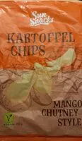 Mängden socker i Kartoffelchips - Mango Chutney Style