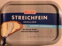 Mängden socker i Streichfein gesalzen