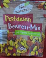 Mängden socker i Pistazien Beeren-Mix mit Physalis+Cranberries