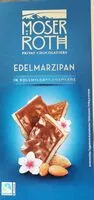 Mängden socker i Edelmarzipan in vollmilchschokolade