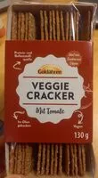 Mängden socker i Veggie Cracker mit Tomate