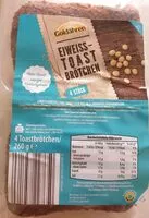 Mängden socker i Eiweiß-Toast Brötchen