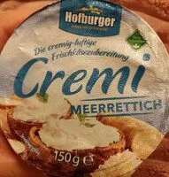 Mängden socker i Cremi Meerrettich