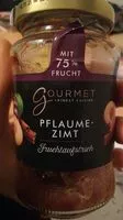 Mängden socker i Fruchtaufstrich Pflaume-Zimt