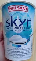 Mängden socker i Skyr