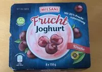 Mängden socker i Fruchtjoghurt - Kirsche