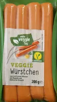 Mängden socker i Veggie Würstchen