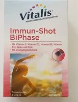 Mängden socker i Immin Shot BiPhase