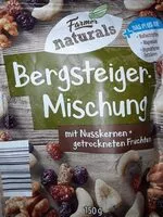 Mängden socker i Bergsteiger Mischung von Farmer naturals