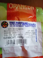 Mängden socker i Blutorangen