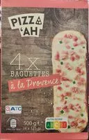 Mängden socker i 4 x Baguettes à la Provence