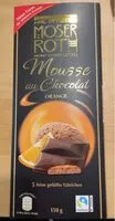 Mängden socker i Mousse au Chocolat Orange